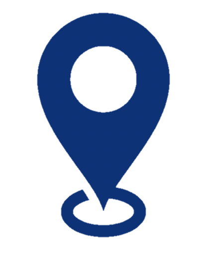 Location Icon in blue